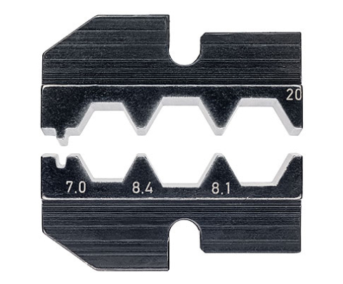 Плашка опрессовочная для штекеров F для спутникового и телевизионного приема Knipex KN-974920