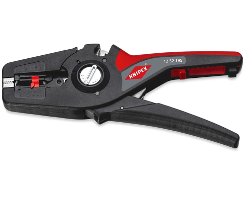 Автоматический стриппер PreciStrip16 с параболическими ножами Knipex KN-1252195SB в блистере