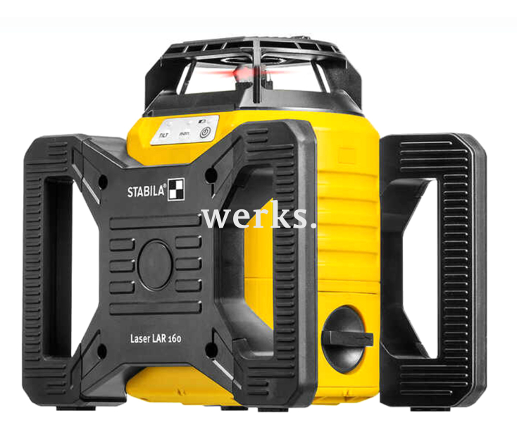 Нивелир лазерный ротационный LAR 160 со штативом и рейкой Stabila 19241