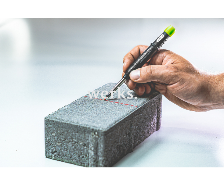 Набор для разметки с карандашом Pica-Dry и цветными грифелями Pica 30402 (3030+4020)