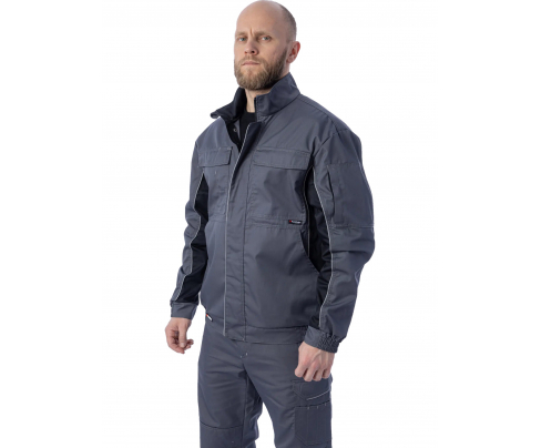 Куртка Brodeks KS201 серый/черный (L)