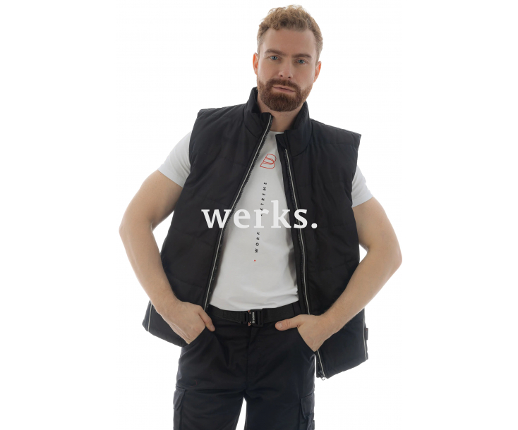 Жилет утепленный Brodeks KW101 синий/черный (XXXL)