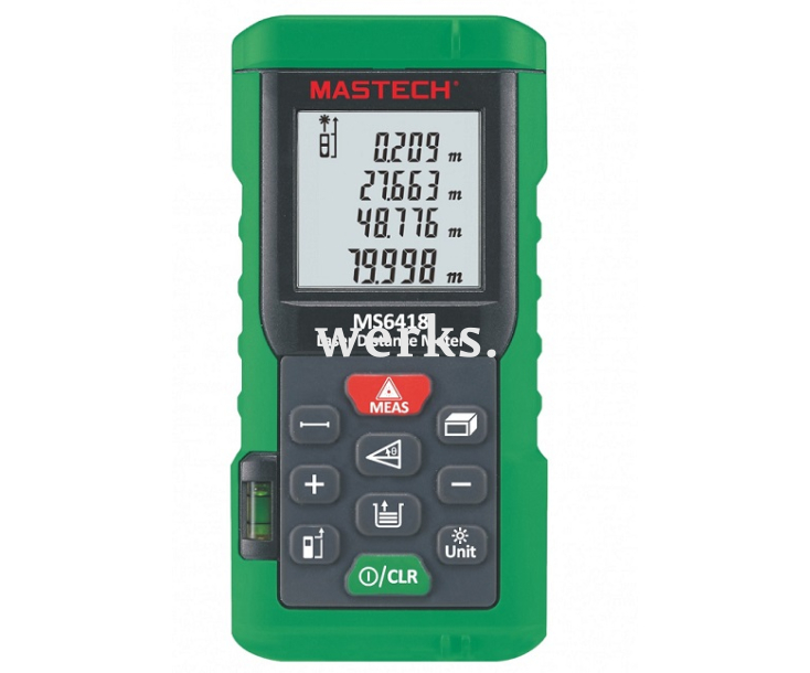 Дальномер лазерный Mastech MS6418