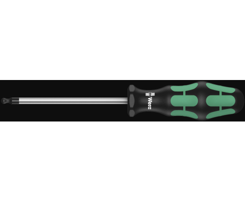 Отвертка TORX Wera Kraftform 367 K WE-027960 TX 40 х 130 со сферической головкой