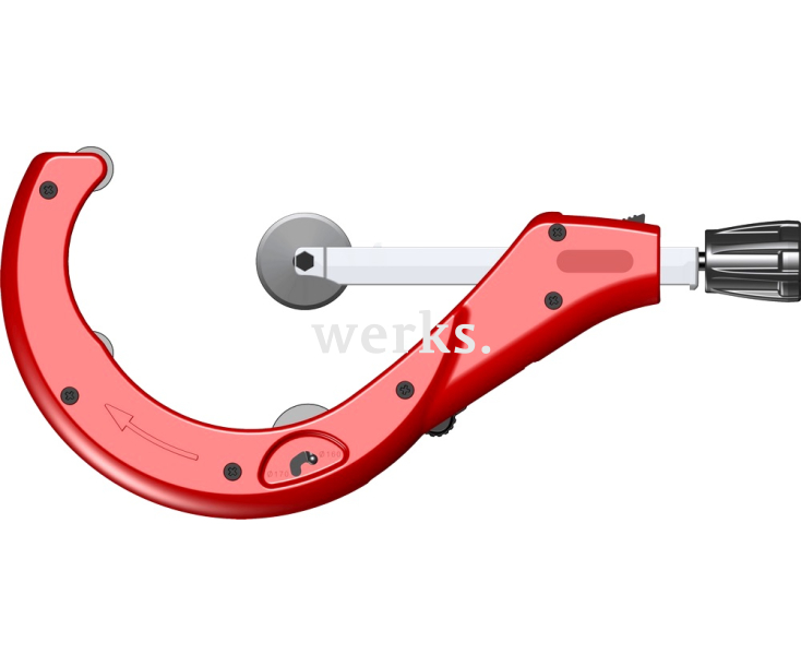 Труборез KOMPAKT PLUS PTQUICK для полимерных труб 170 мм Zenten 7478-7