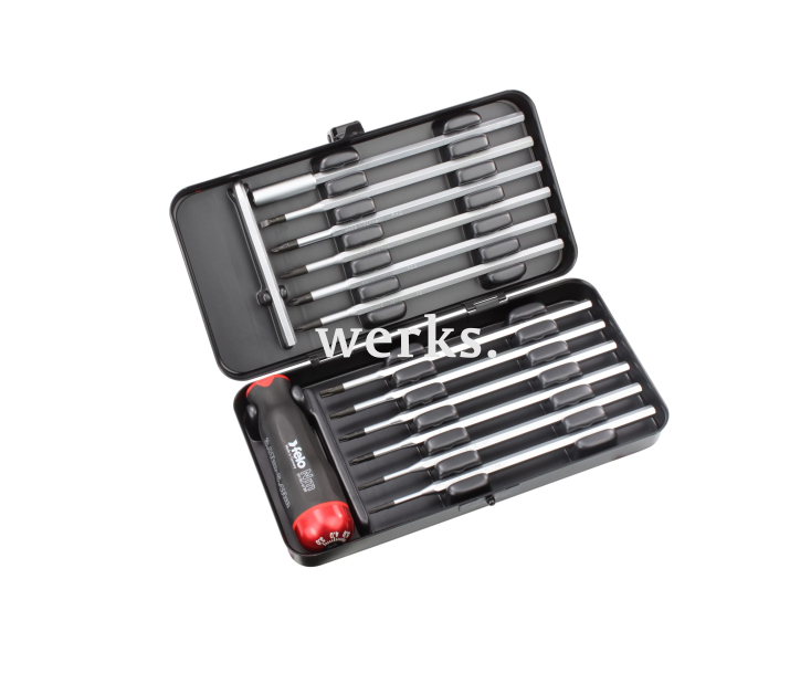 Набор с динамометр. отверткой 3.0-5.4 Нм и битами Felo SL PH PZ TORX PH/SL PZ/SL 12 предметов 10099816