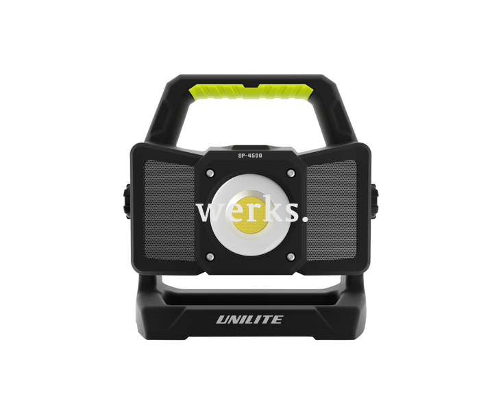 Прожектор аккумуляторный с Bluetooth колонкой UNILITE SP-4500