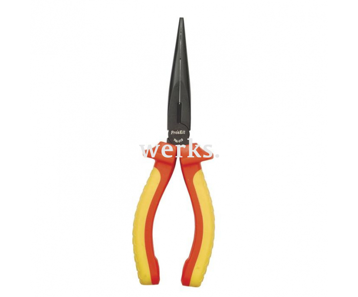 Длинногубцы диэлектрические усиленные  ProsKit PM-918