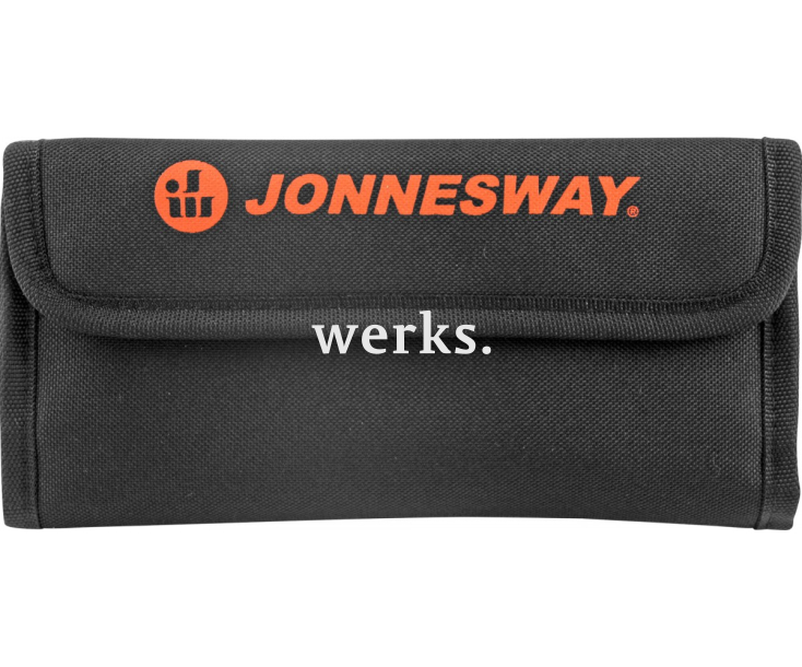 Отвертка диэлектрическая VDE со сменными жалами, 9 предметов Jonnesway DV15109S