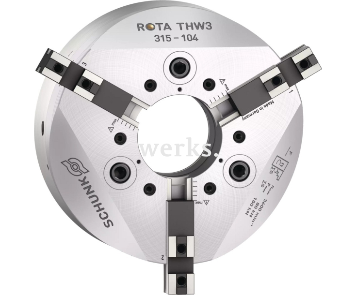 Токарный патрон Schunk ROTA THW3 315-104 A8-GBK