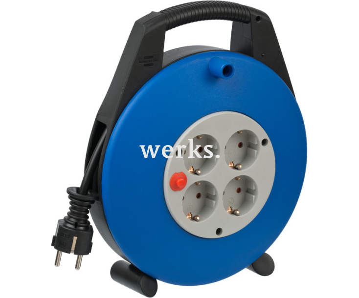 Удлинитель сетевой на катушке 10 м IP20 Brennenstuhl Vario Line H05VV-F 3G1,5 1093230