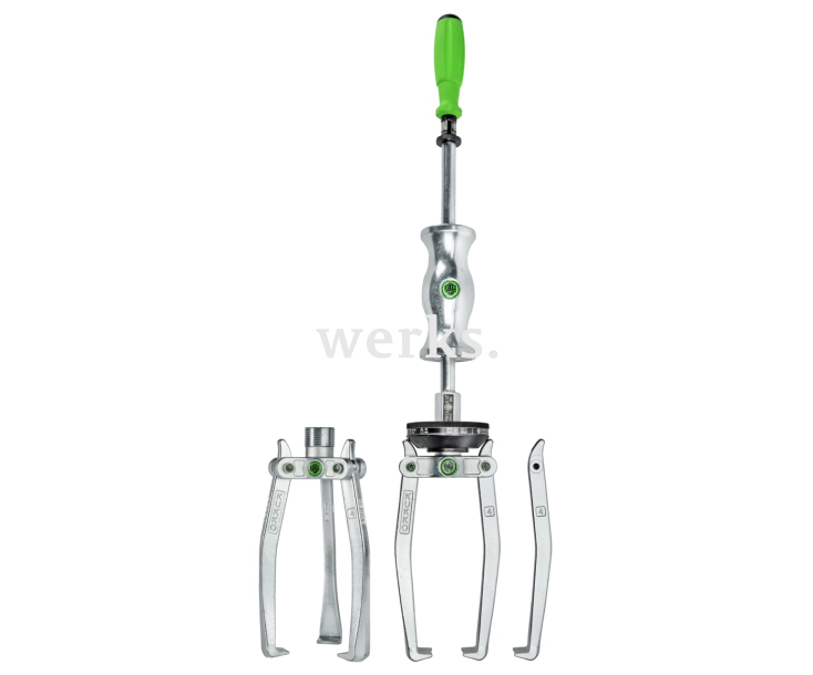 Универсальный съемник с обратным молотком, диапазон зажима до 150 мм, ударная сила 1,7 кг KUKKO 220+