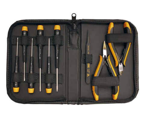 Набор ESD прецизионного инструмента ACCENT 9 шт. Bernstein BS-2270
