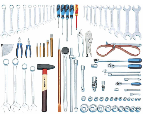 Набор инструмента для строительных машин S 1005 A Gedore 6600510 82 предмета