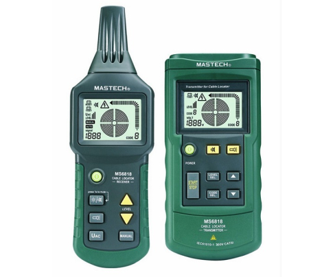 Тестер-детектор скрытой проводки Mastech MS6818