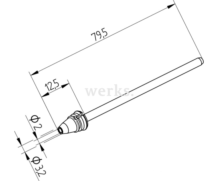 Наконечник для термоотсоса X-TOOL VARIO Ersa 742ED2032