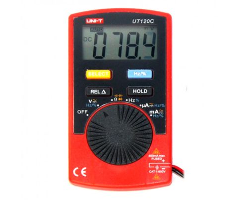 Мультиметр цифровой карманный UNI-T UT120C
