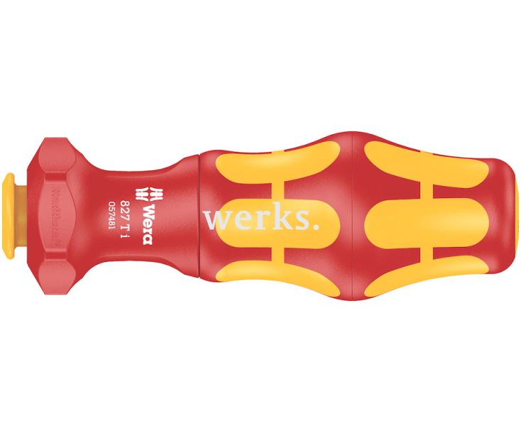 827 T i Kraftform Turbo VDE ручка-держатель Wera WE-057481