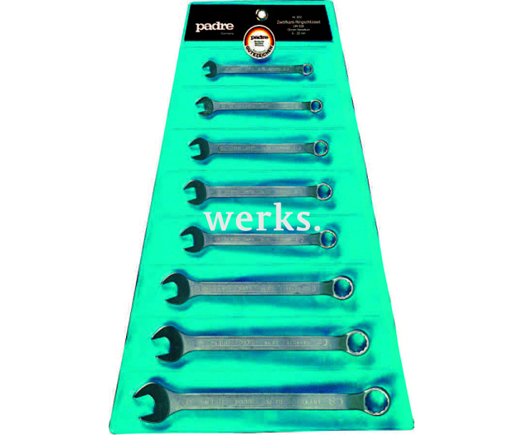 Набор комбинированных коленчатых ключей 810 CPT 6 Padre 81070060