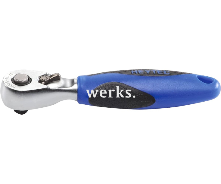 Ключ трещоточный 1/4" 115 мм с флажковым переключателем 50825-11-15 Heyco (HEYTEC) HE-50825111583