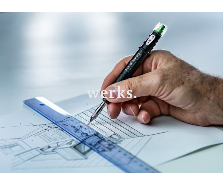 Грифели для карандаша Pica Fine Dry 7050 H 24 шт