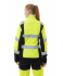 Женская сигнальная куртка Brodeks KS229 желтый/черный (XS)