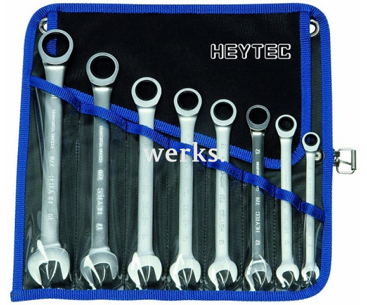 Набор комбинированных трещоточных ключей с реверсом R 50720 Heyco (HEYTEC) HE-50720600180 6 штук