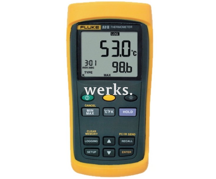 Термометр цифровой Fluke 53 II 3821096 (50 Гц)