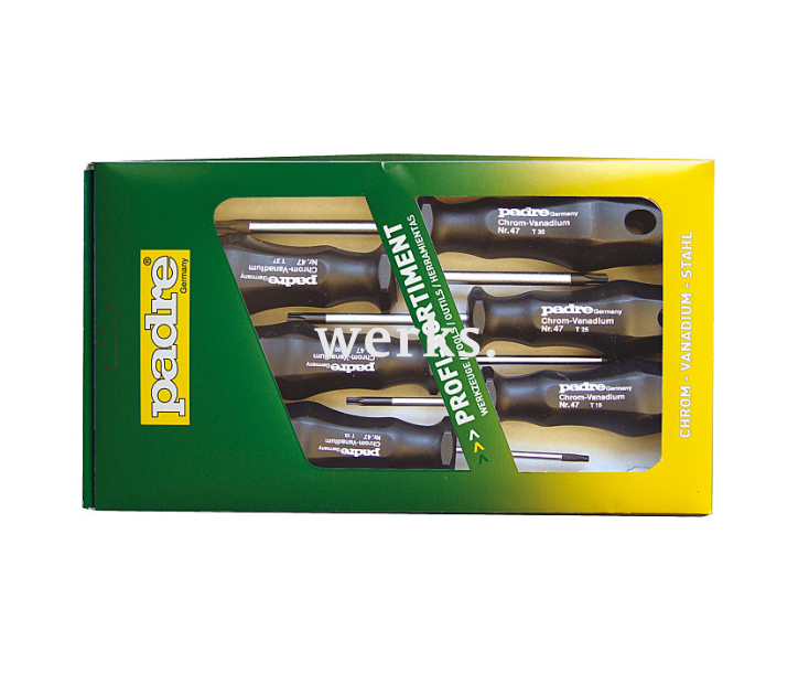 Отвёртка TORXET 6 шт. BLACK 67 Padre 6700000