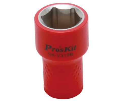 Торцовая головка изолированная 3/8" 19 мм Proskit SK-V319B