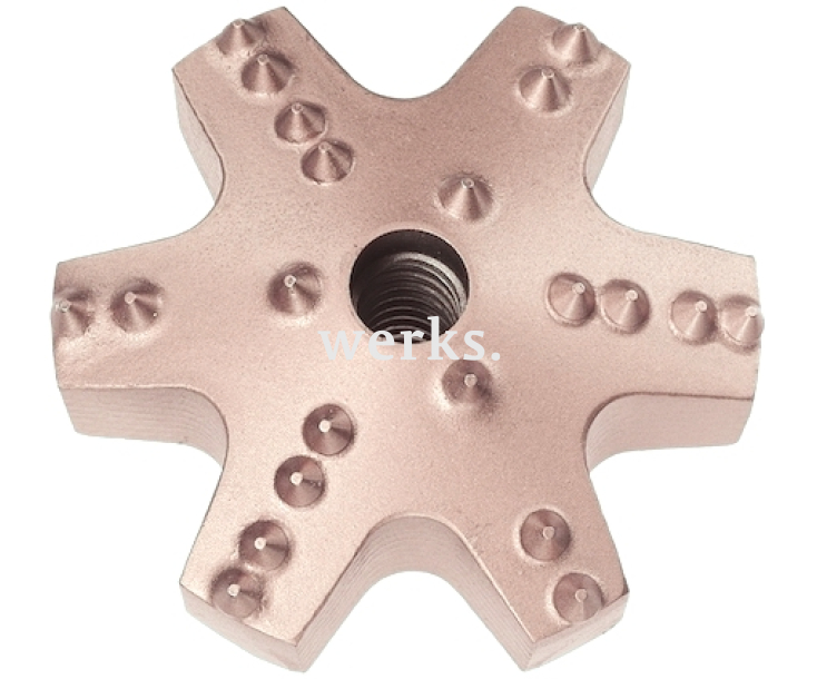 Фреза буровая пробивная Keil типа S 60 мм 259000060 c резьбой Ratio