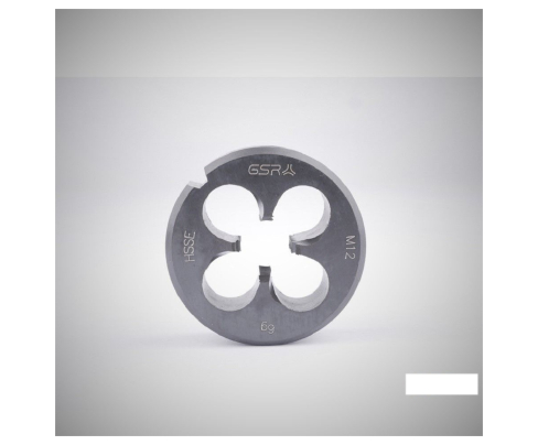 Плашка круглая DIN EN 22568 (DIN 223) B HSSE M 12 GSR B00406250