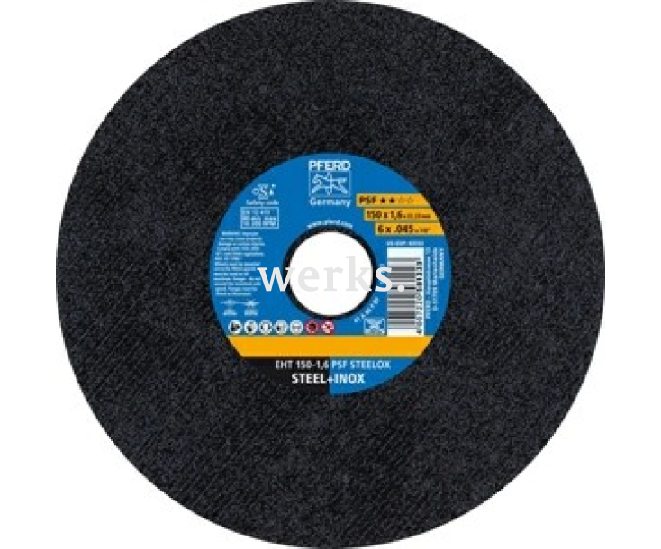 Круг отрезной Pferd EHT 150 - 1,6 PSF STEELOX