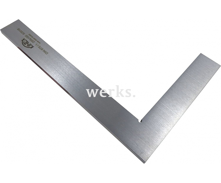 Угольник плоский Kinex 4033-12-025 250x165 мм DIN 875