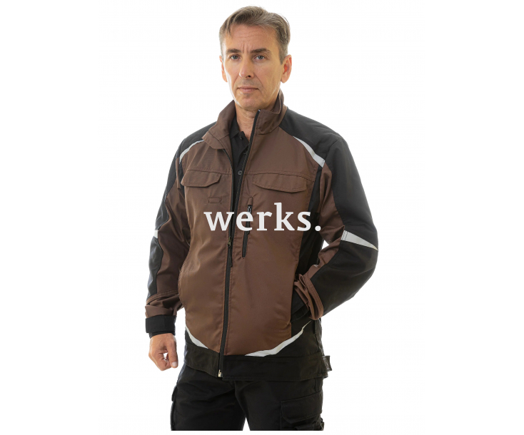 Куртка Brodeks KS202 коричневый/черный (S)