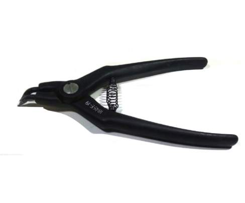 Щипцы для внешних стопорных колец в отверстиях форма E 180 мм Hazet 1845E-19 изогнутые на 45°