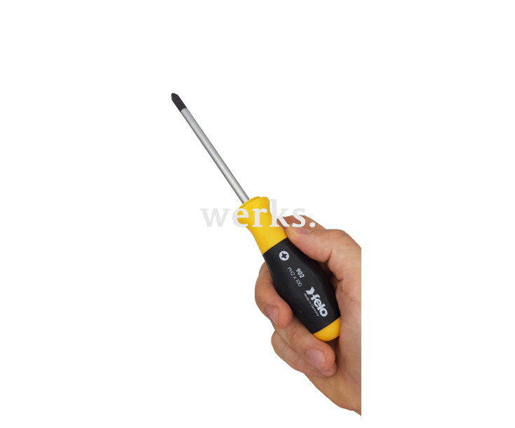 Отвертка Felo серия 900 PH2 x 100 Phillips крестовая 90220310