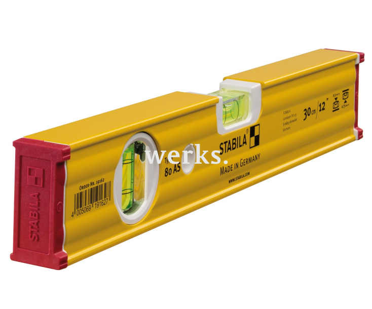 Уровень строительный тип 80AS Stabila 19162 30 см