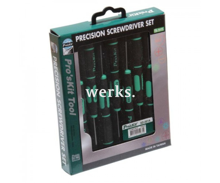 Набор прецизионных отверток ProsKit SD-081A SL PH