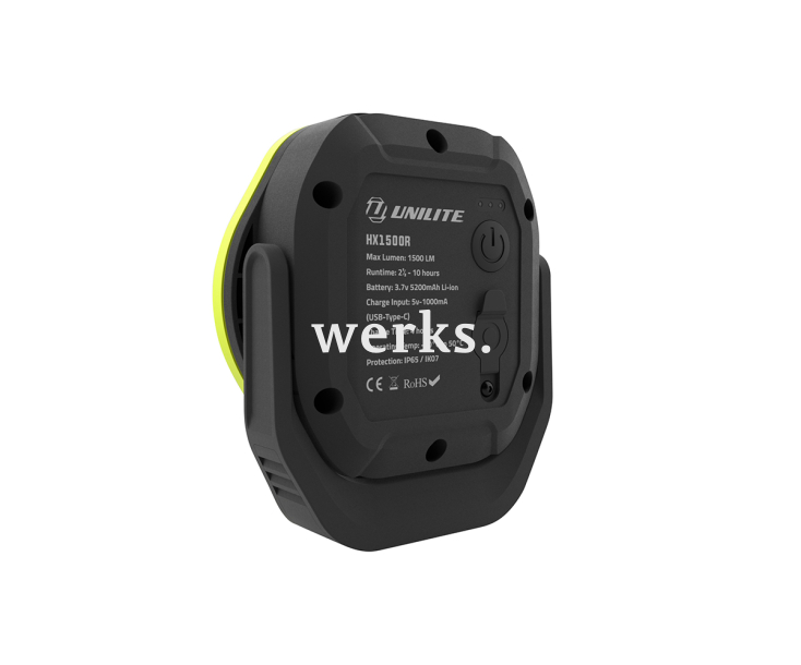 Фонарь портативный 1500 Лм UNILITE HX1500R