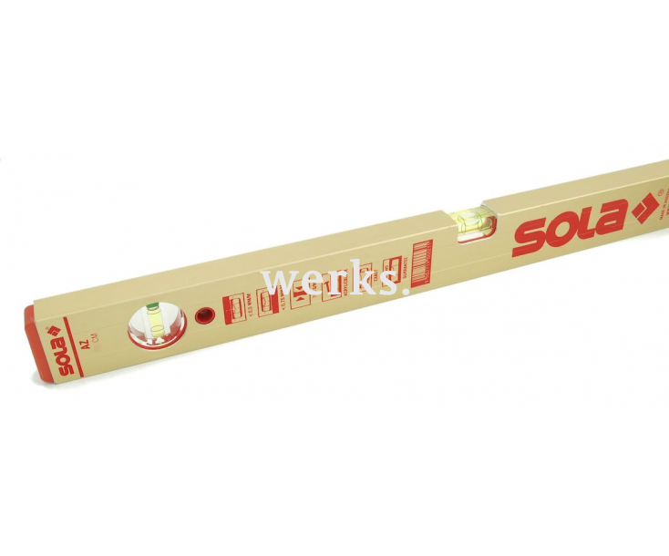 Уровень алюминиевый AZ 120 Sola 01161401 120 см