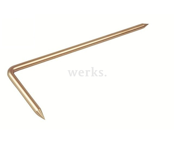 Оправка угловая искробезопасная 450 мм, серия 089 Metalminotti 089-0450