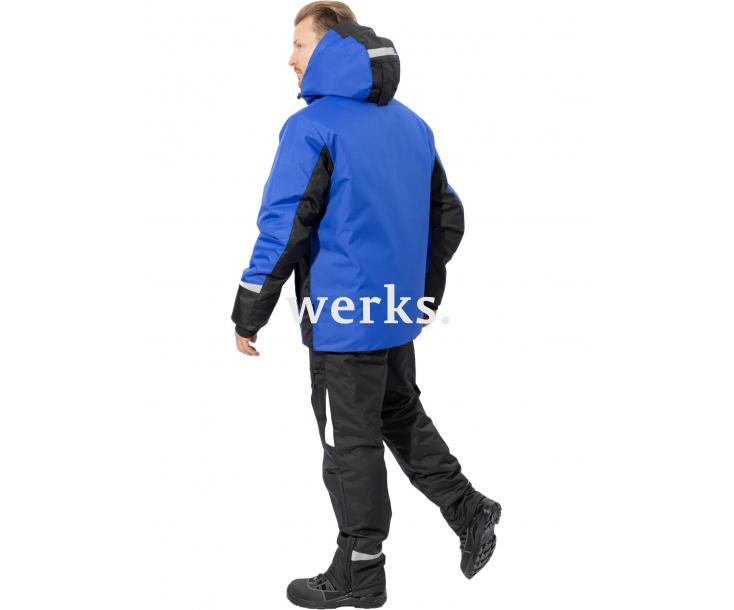 Зимний рабочий костюм Brodeks KW603 синий/черный (XL)