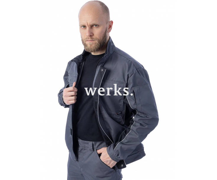 Куртка Brodeks KS201 серый/черный (S)