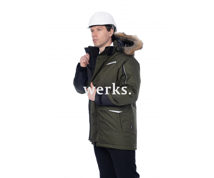 Зимняя куртка-парка Brodeks KW215 хаки (XXL)