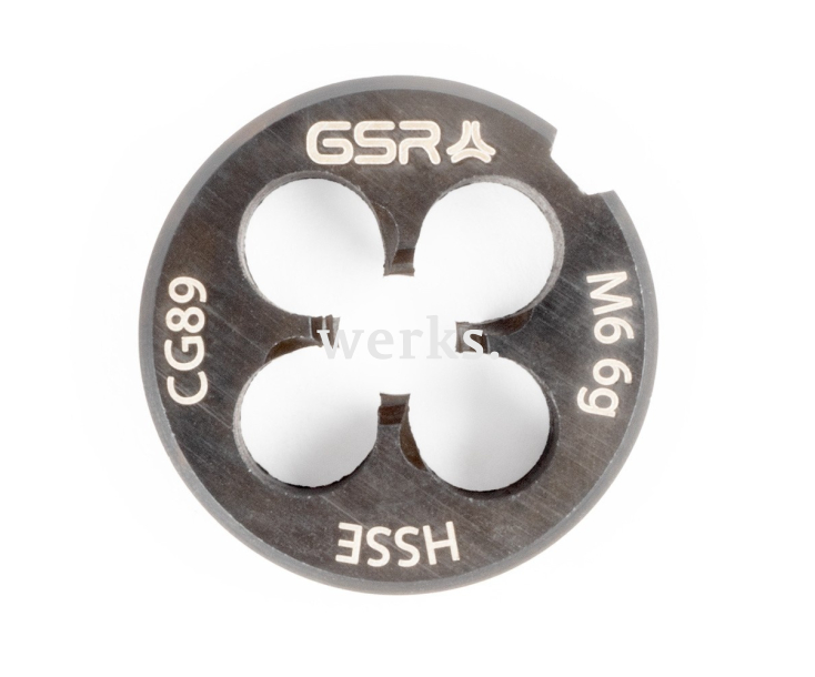 Плашка 25x9 B HSSE-VAP M 3 Silver Werks W.14542