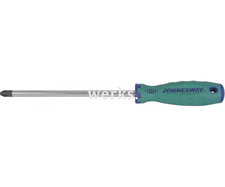 Отвертка крестовая Phillips PH3 x 150 Jonnesway ANTI-SLIP GRIP D71P3150