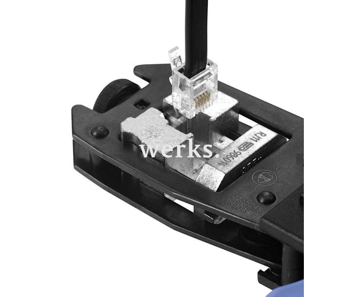 Клещи опрессовочные 205 мм для телефонных разъемов Facom 985902