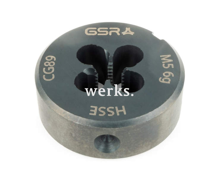 Плашка 25x9 B HSSE-VAP M 4 Silver Werks W.14544