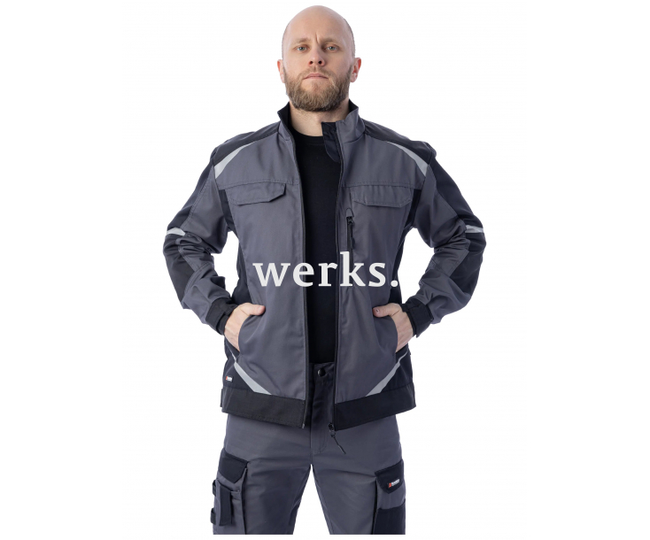 Куртка Brodeks KS202 серый/черный (S)